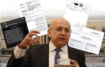 La llegada del exfiscal como ministro no estaba del todo planeada, según fuentes. Fotos: Colprensa y suminstrada