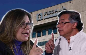 Lo que parecía una relación cordial entre la fiscal Camargo y el presidente Gustavo Petro se ha ido deteriorando con el paso de los últimos meses. FOTO COLPRENSA Y PRESIDENCIA