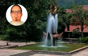 Wilmar Mejía, funcionario de la Dirección Nacional de Inteligencia (DNI) y delegado del presidente Gustavo Petro seguirá asistiendo a las sesiones del Consejo Superior de la UdeA. FOTO: EL COLOMBIANO y tomada de redes