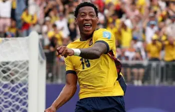 Gonzalo Plata marcó el gol de la victoria de Ecuador sobre Alemania y de esta manera, los sudamericanos llegaron a cuatro puntos en el Mundial de Norteamérica y se instalan como uno de los ocho mejores terceros que avanzan. FOTO @Latri