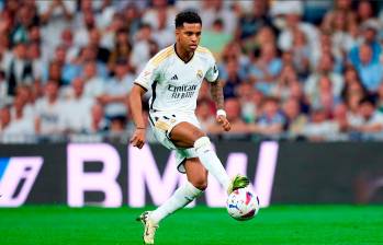 Rodrygo fue trascendental en la fase final de la Champions League marcando dos goles en la serie ante Manchester City y brindando una asistencia en la semifinal contra Bayern Múnich. FOTO Getty