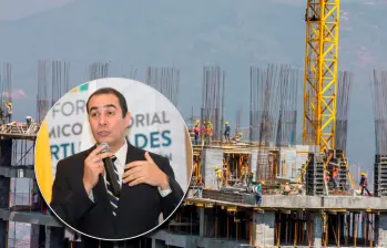 Antioquia cuenta hoy con 381 proyectos activos que representan 19.440 unidades y una proyección de construcción superior a los 2,2 millones de metros cuadrados en los próximos dos años. En la imagen, Eduardo Loaiza. FOTOS El Colombiano