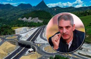 El gobernador de Antioquia, Andrés Julian Rendón, anticipó que los recursos donados se destinarán al Túnel del Toyo y el intercambio vial de Bolombolo. FOTOS: MANUEL SALDARRIAGA