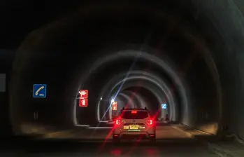 Desde el año pasado las obras del tubo principal del Túnel del Toyo fueron culminadas y la obra está pendiente de la instalación de los equipos electromecánicos. FOTO: Camilo Suárez Echeverry