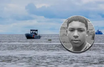 El joven de 17 años, identificado como Julio Lara Gutiérrez, fue encontrado sin vida cerca de una playa de Necoclí. FOTOS: Juan Antonio Sánchez y Cortesía