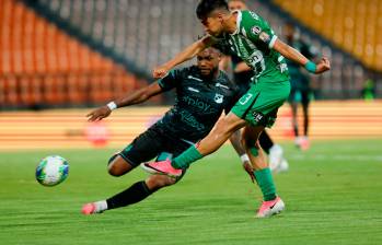 Samuel Velásquez (foto) y Juan Manuel Rengifo son los jugadores de Nacional que están con la Selección Colombia. FOTO CAMILO SUÁREZ