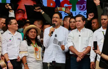 Iván Cepeda, senador y candidato del Pacto Histórico para las próximas elecciones presidenciales. FOTO: 