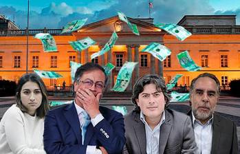 La campaña del presidente Gustavo Petro está siendo investigada por presunta financiación ilegal. Benedetti, Sarabia y Nicolás Petro son algunos de los implicados. FOTO: EL COLOMBIANO