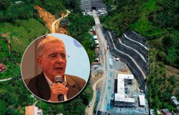 Los recursos provenientes de la colecta masiva propuesta por el expresidente Uribe podrían llegar a obras como el Túnel del Toyo, que aún tiene un tramo pendiente. FOTOS: MANUEL SALDARRIAGA