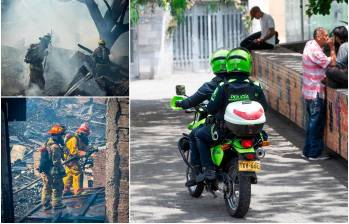 En el Parque Bicentenario había un operativo planeado para el 7 de mayo y dos días después ocurrió un incendio. FOTO Cortesía y Esneyder Gutiérrez