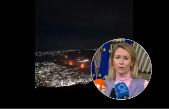 La alta representante de la Unión Europea para Asuntos Exteriores, Kaja Kallas, se refirió a la captura de Nicolás Maduro. FOTOS: Cortesía