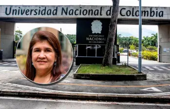 Johanna Vásquez fue nombrada recientemente como vicerrectora de la sede Medellín en la Universidad Nacional, en medio de la tensión institucional y las renuncias que han marcado la dirección de la institución. FOTO El Colombiano y Cortesía