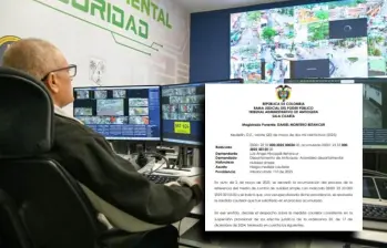 La decisión de mantener la tasa de seguridad fue emitida este miércoles por el Tribunal Administrativo de Antioquia. FOTOS: Cortesía