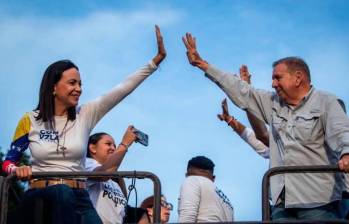 María Corina Machado y Edmundo González Urrutia llamaron a protestas de calle en enero. FOTO: X @EdmundoGU