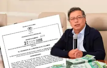 El Gobierno del presidente Gustavo Petro decretó una emergencia económica que busca recaudar $16 billones. FOTO EL COLOMBIANO