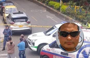 En la calle principal que conduce a la cárcel La Paz, de Itagüí, ocurrió el asesinato del guardián Wilber Martínez Sana. FOTO: CORTESÍA
