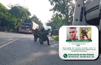 El atentado ocurrió en jurisdicción del municipio de Valdivia, en un sector conocido como La Paulina. FOTO: Cortesía