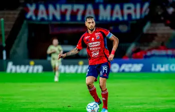 El delantero argentino Francisco Fydriszewski ha sido una de las figuras del Medellín en los juegos de Copa Libertadores. Foto: Juan Antonio Sánchez