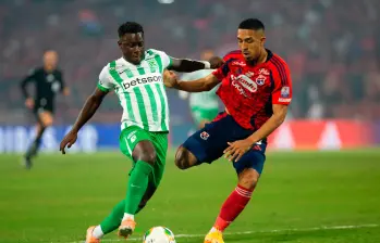 Marino Hinestroza, entre los jugadores desequilibrantes de Nacional en 2025. Suena para llegar al fútbol de Argentina. FOTO: Camilo Suárez