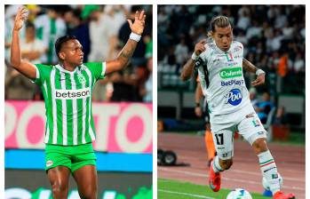 Alfredo Morelos y Dayro Moreno harán parte del encuentro benéfico entre Nacional y Caldas. FOTOS CAMILO SUÁREZ Y GETTY