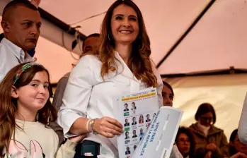 Paloma Valencia ganó la Gran Consulta por Colombia: en Antioquia barrió con el 90% de los votos de las tres consultas. FOTOS: Cortesía