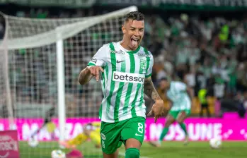 Matheus Uribe espera ser protagonista del clásico frente al DIM. FOTO JUAN ANTONIO SÁNCHEZ