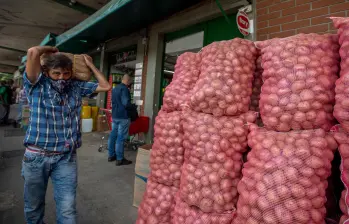 La papa fue uno de los productos de la canasta familiar que observó menor inflación en Medelllín, durante el año 2025. FOTO Camilo Suárez