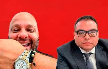 Miguel Quintero y Sebastián Ortega. FOTOS: EL COLOMBIANO PROCESADAS POR IA