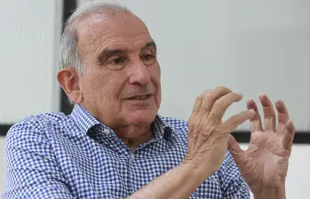 Humbero de la Calle fue el jefe negociador del gobierno de Juan Manuel Santos ante la guerrilla de las Farc, logrando el Acuerdo de paz en el 2016. Foto: Manuel Saldarriaga Quintero