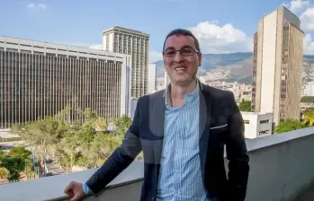 Juan David Palacio fue director del Área Metropolitana entre 2020 y finales de 2023. FOTO: JUAN ANTONIO SÁNCHEZ