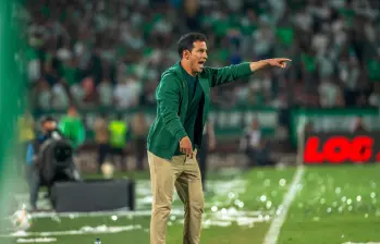 Todavía no se ha definido la continuidad de Diego Arias al frente del equipo, pero lo más probable es que acompañe al entrenador que elijan los directivos para asumir desde el año entrante. FOTO Juan A. Sánchez 