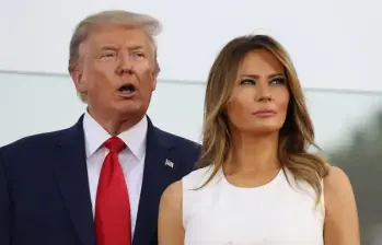 Los estudios Amazon MGM estrenarán un documental sobre la vida de Melania Trump, esposa del presidente de Estados Unidos. FOTO: Getty