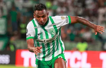 Alfredo Morelos atraviesa un momento estelar con Atlético Nacional y puede ser el hombre gol frente a Junior. FOTO MANUEL SALDARRIAGA