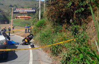 Así quedó la escena del último crimen cometido contra una mujer. FOTO: CORTESÍA MI ORIENTE