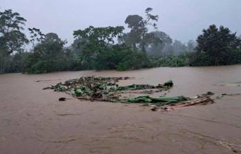 La creciente súbita de 13 cuencas también preocupan a las autoridades de gestión del riesgo en Antioquia. FOTO CORTESÍA