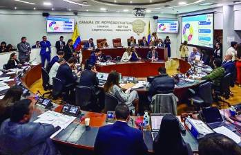 En la Comisión Séptima se discutirá una vez más la reforma. Este lunes hubo audiencias abiertas con pacientes en el Congreso. FOTO COLPRENSA