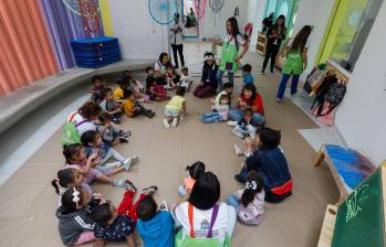 Para este año el programa Buen Comienzo busca llegar a una cobertura de 87.000 niños. FOTO: Manuel Saldarriaga