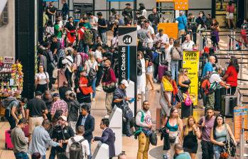 El José María Córdova tiene 32 conexiones internacionales con 14 países y 22 ciudades. Cuenta con capacidad para mover a 11 millones de pasajeros al año y en el 2025 movilizó a 14,5 millones. FOTO Camilo Suárez