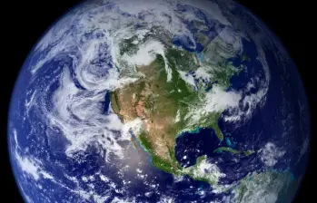 Hasta ahora el día más corto jamás medido ocurrió fue el 5 de julio de 2024, cuando la rotación de la Tierra se completó 1,66 milisegundos más rápido de lo habitual. Foto cortesía Europa Press/Nasa.