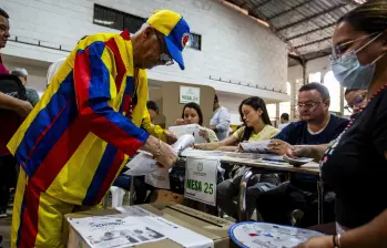 Imagen de referencia de una jornada de votaciones en el departamento. Foto: Julio César Herrera Echeverri.