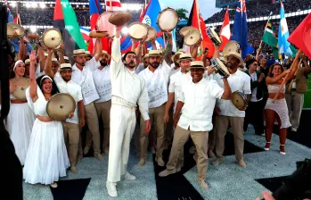 Con más de 140 millones de espectadores, la presentación de Bad Bunny en el show de medio tiempo del Super Bowl, se convirtió en la más vista de la historia. Foto Kevin Mazur. 