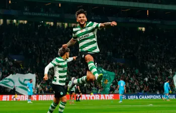 Luis Suárez atraviesa un momento extraordinario con el Sporting de Lisboa, que busca su clasificación directa a los octavos de final. FOTO: GETTY