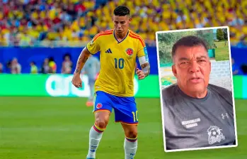 James Rodríguez, volante de la Selección Colombia. El entrenador antioqueño Nelson Gallego cree que faltaron variantes durante el Mundial. FOTO JUAN ANTONIO SÁNCHEZ