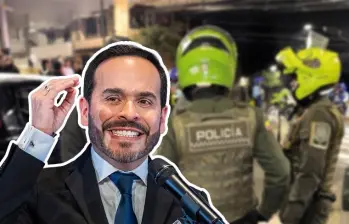 Abelardo De la Espriella implementará el “Bloque de Defensa para la Seguridad” en Medellín y otras ciudades principales. Fotos: Policía y Colprensa