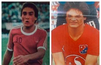 El “Loco” Salinas, un 10 que siempre será recordado por los hinchas del DIM que lo vieron jugar. FOTOS CORTESÍA y @juanrafael103