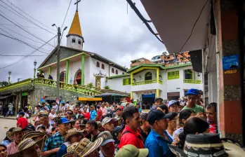 Briceño, Antioquia, es uno de los municipios más afectados por fenómenos de desplazamiento forzado masivo en los últimos años. FOTO: ANDRÉS CAMILO SUÁREZ ECHEVERRY.