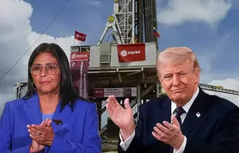 Según The Economist, NABEP, empresa vinculada al empresario venezolano Alejandro Betancourt, tendría el 45% de la nueva compañía mixta para desarrollar 17 campos petroleros en Venezuela, mientras que el Gobierno de EE. UU. tendría el 55%. FOTO: Getty.