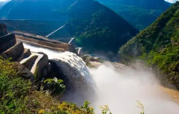El complejo Hidroituango está operando solo a la mitad de su potencia. Es una infraestructura estratégica para el país. FOTO: EL COLOMBIANO