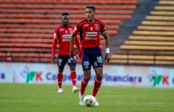 Homer Martínez disputó 51 partidos con el Medellín. En ellos anotó dos goles y dio un par de asistencias. FOTO: JUAN ANTONIO SÁNCHEZ
