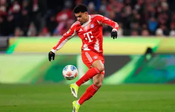 Luis Díaz, jugador colombiano que triunfa con el Bayern de Múnich. FOTO GETTY
